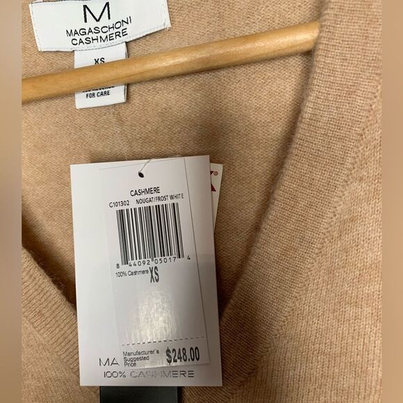 NWT Magaschoni cashmere sweater cardigan. XS - Picture 3 of 4